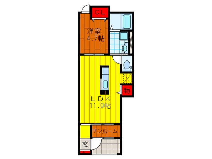 間取り図 エスペランサＡ