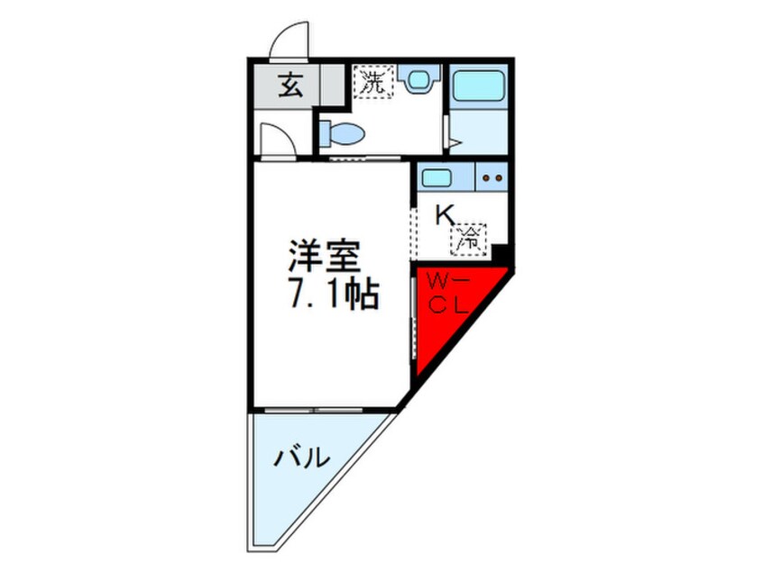 間取図 千里山イースト