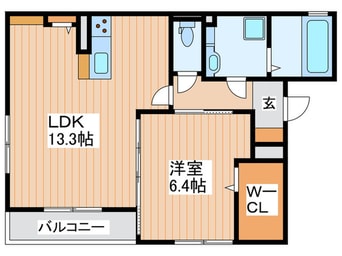 間取図 フローラⅡ