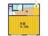 千束藤井ビル 1Kの間取り