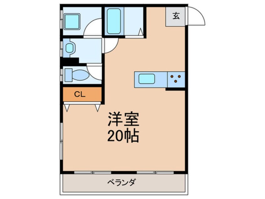 間取図 フレスマンション江坂