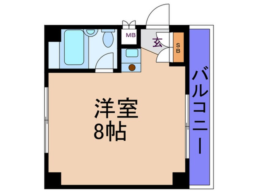 間取図 カトレヤハイツ