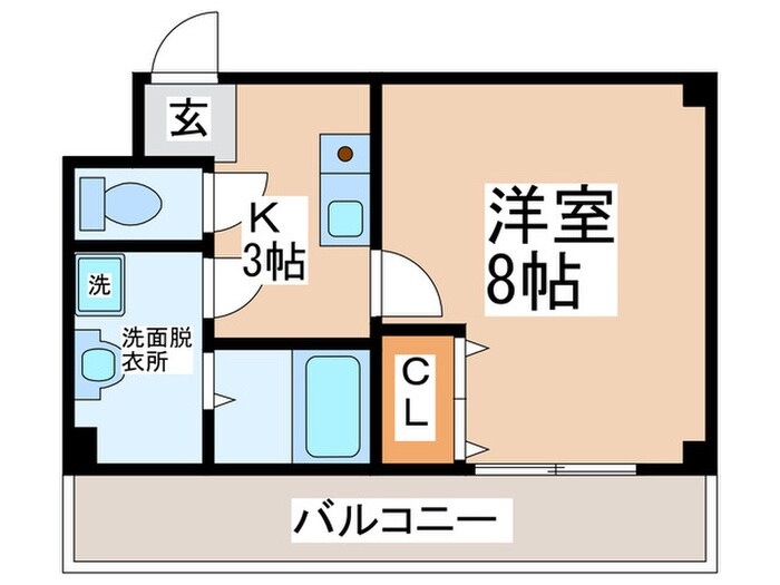 間取り図 グレ－スフル・レジデンス阿倍野