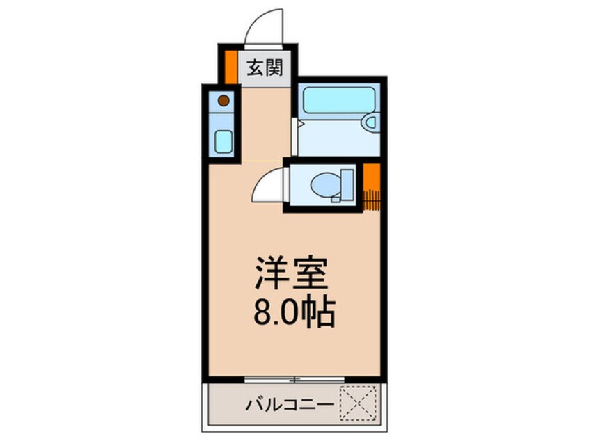 間取図 レジデンスアゼリア(3Ｆ)