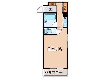 間取図 レジデンスアゼリア(3Ｆ)