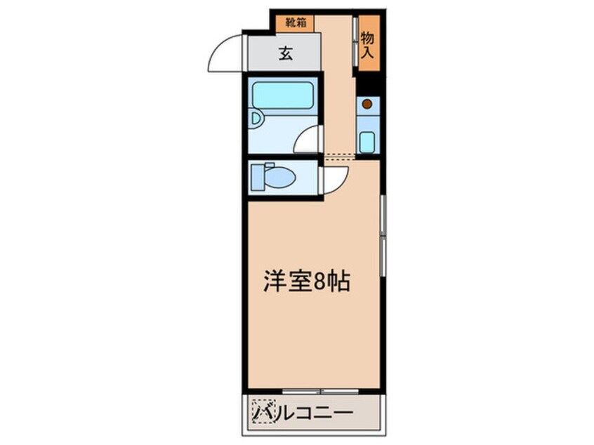 間取図 レジデンスアゼリア(3Ｆ)