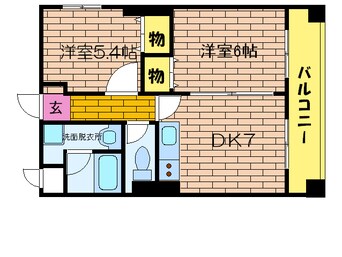 間取図 パレス東洋１０号館