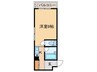 レジデンスアゼリア(4Ｆ) 1Kの間取り