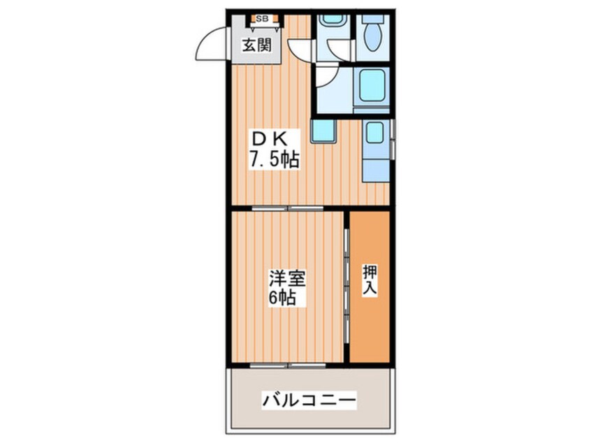 間取図 清水マンション第二