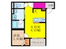 Le Chocolat 1LDKの間取り