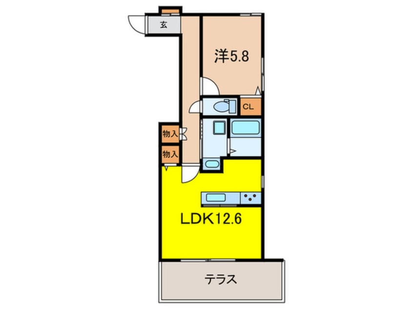 間取図 ＥＸＳＯＮＩＡ住吉