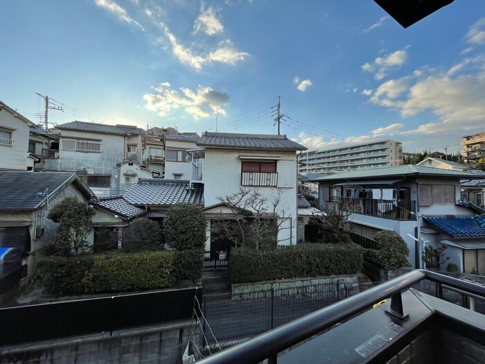 室内からの展望 ドミ－ル岡山手