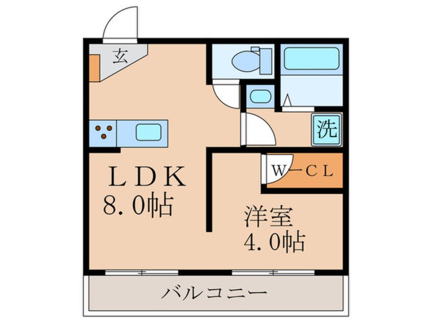 間取図 リバティハイツ