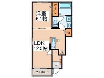 間取図 スペチアーレ　ウーノ