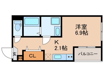 間取図 ラ・ポーズＳＫ