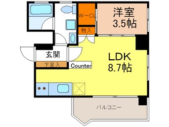 間取図 エル。トスト神戸