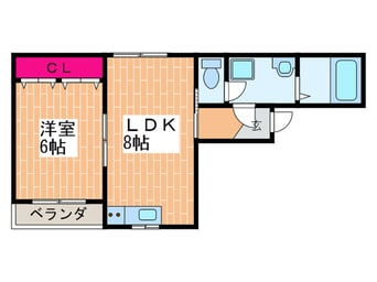 間取図 ランコントル巽