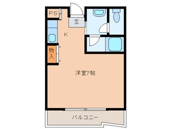 間取図 レッドボールコート上鳥羽