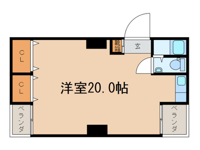 間取図 レッドボール上鳥羽