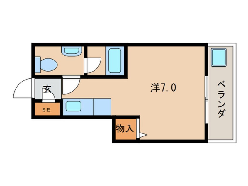 間取図 レッドボール上鳥羽