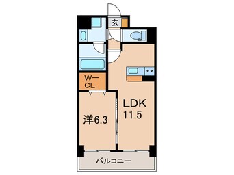 間取図 グラシス池尻