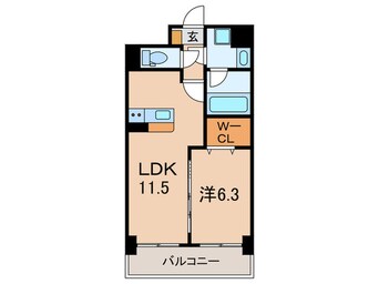 間取図 グラシス池尻