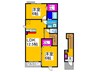 シェーネ　康（こう） 2LDKの間取り