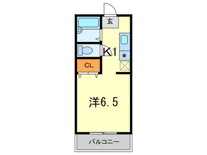 間取図 エスポワール岡田