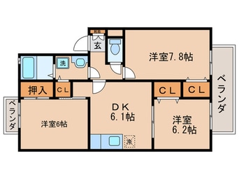 間取図 エトアール