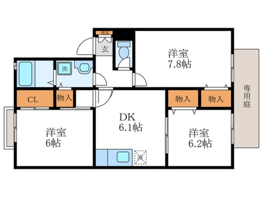 間取図 エトアール