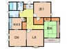 若宮町テラスハウス（２Ｆ） 2LDKの間取り
