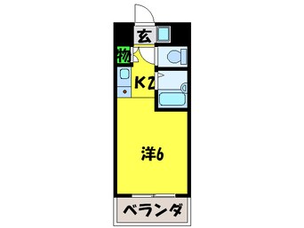 間取図 ドミ－ル堺筋本町