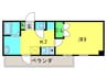 ドミ－ル堺筋本町 1Kの間取り