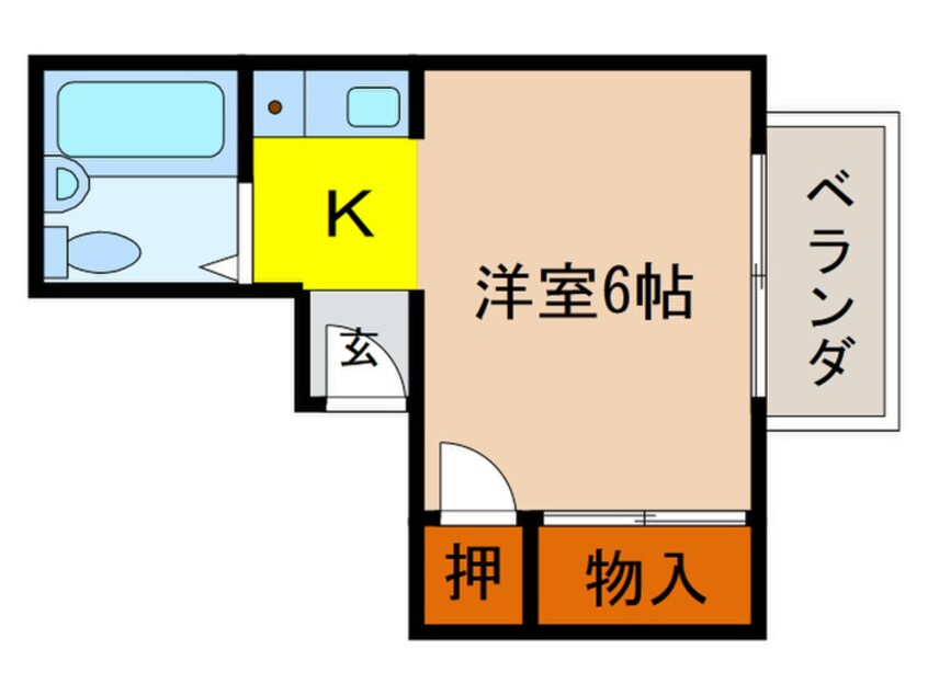 間取図 カーサ空港
