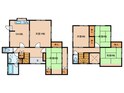川西市萩原台西二丁目戸建の間取図
