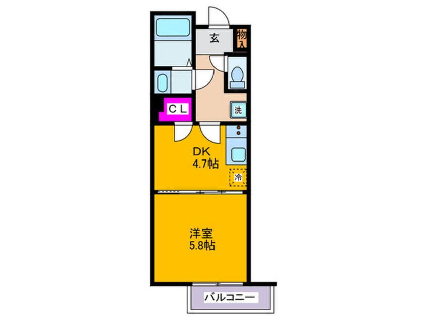 間取図 ノイヴェル小路