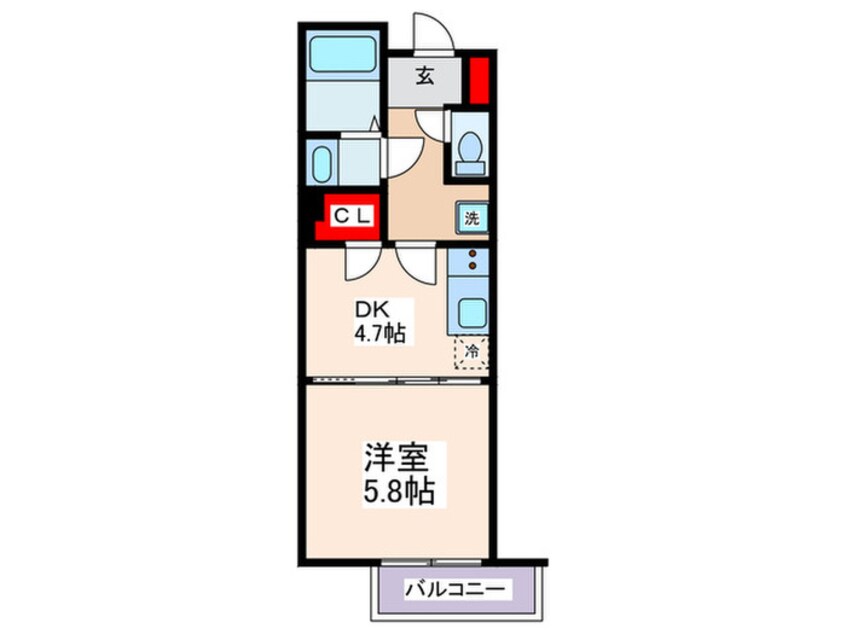 間取図 ノイヴェル小路