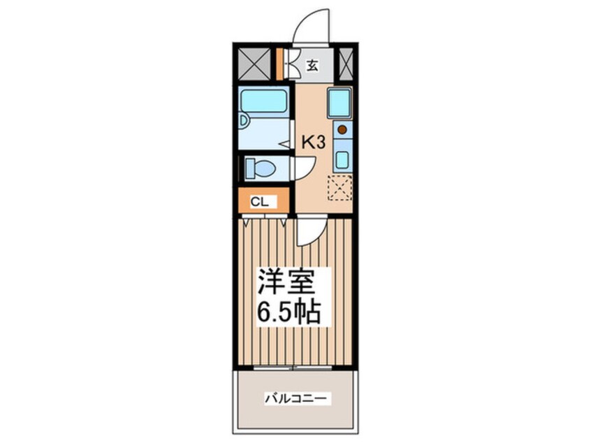 間取図 アクティ江之子島