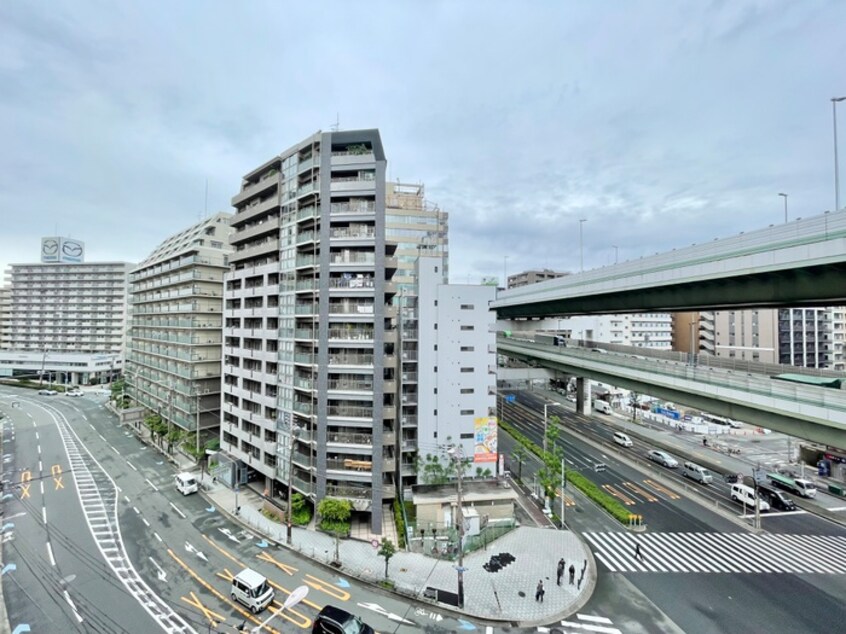 室内からの展望 アクティ江之子島