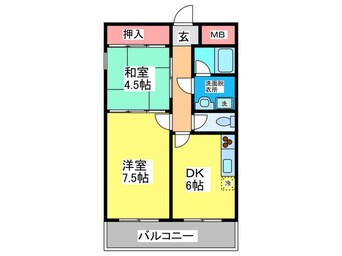 間取図 山田マンション