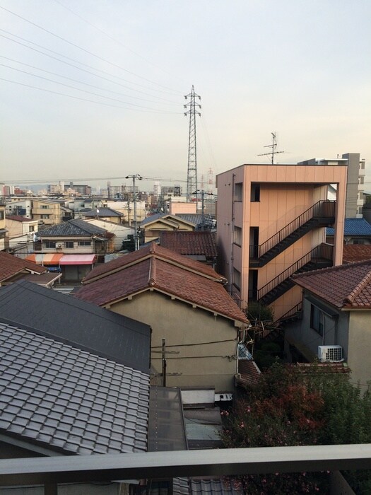 室内からの展望 山田マンション