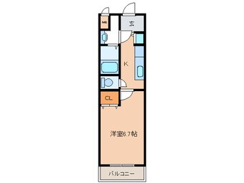 間取図 アドラシオン河内長野