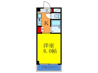 間取図 ラ・フォーレ上新庄