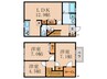テラスハウス渡邉 3LDKの間取り