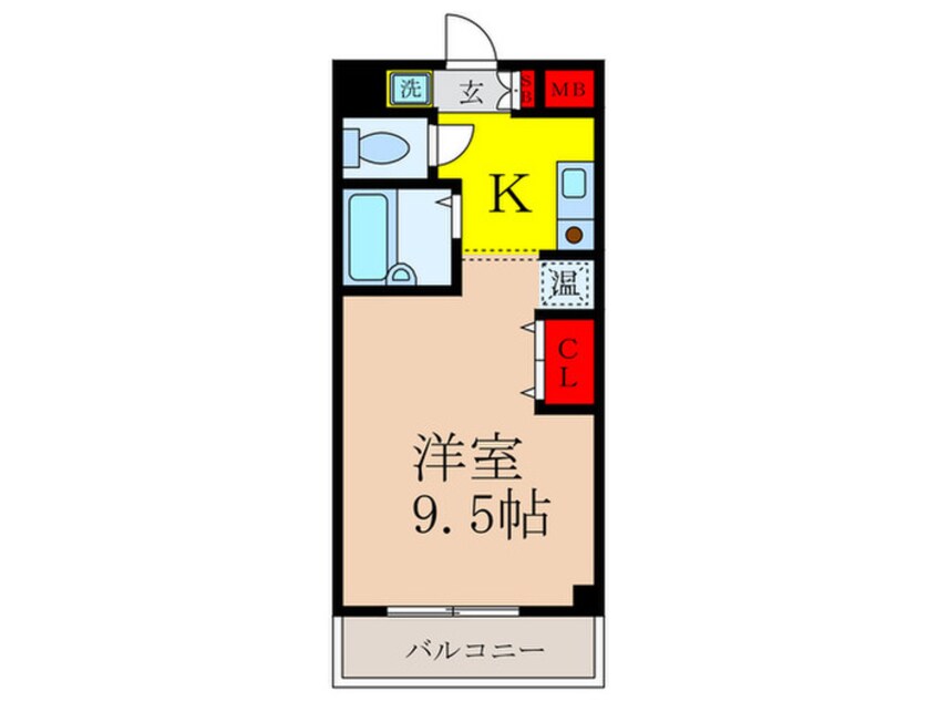 間取図 クレールメゾン