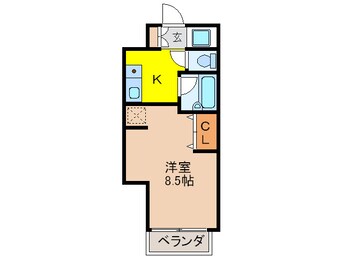 間取図 クレールメゾン