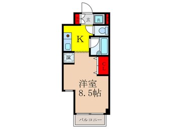 間取図 クレールメゾン