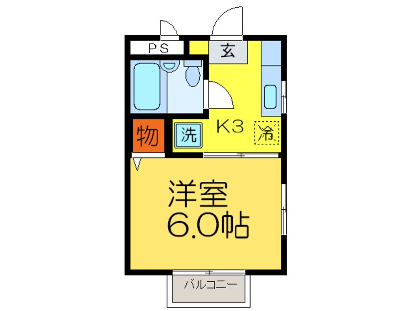 間取図 ロワ－ルシャトレ