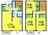 グランソレイユＢ 3LDKの間取り