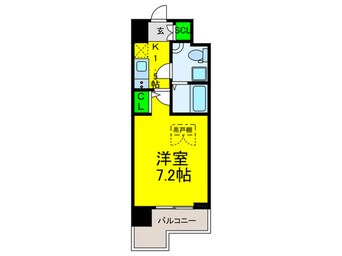 間取図 セレニテ難波プリエ